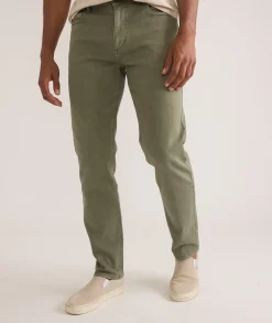5 Pocket Athletic Fit Twill Pant