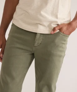 5 Pocket Athletic Fit Twill Pant