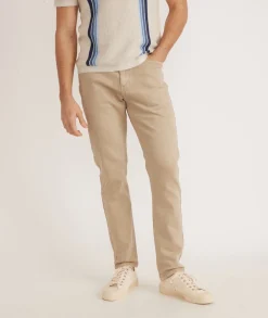 5 Pocket Athletic Fit Twill Pant