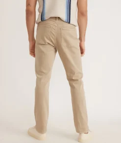 5 Pocket Athletic Fit Twill Pant