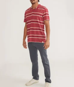 5 Pocket Athletic Fit Twill Pant