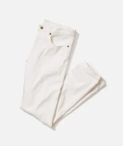 5 Pocket Slim Straight Twill Pant