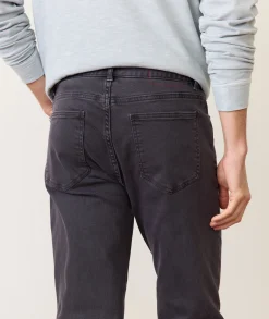 5 Pocket Slim Straight Twill Pant