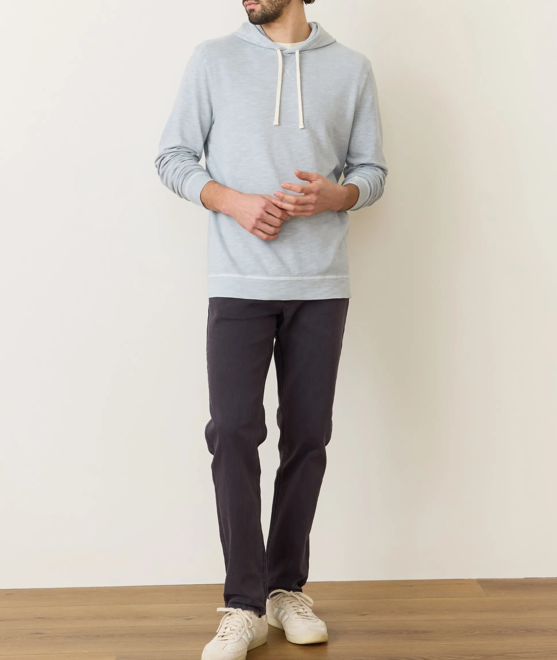 5 Pocket Slim Straight Twill Pant