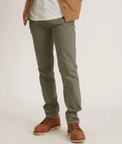 5 Pocket Slim Straight Twill Pant