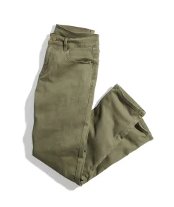 5 Pocket Slim Straight Twill Pant