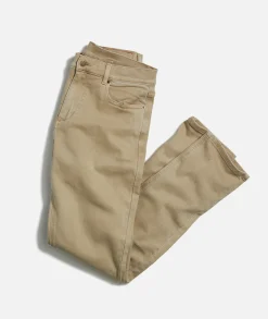 5 Pocket Slim Straight Twill Pant
