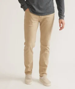 5 Pocket Slim Straight Twill Pant