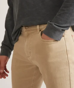 5 Pocket Slim Straight Twill Pant