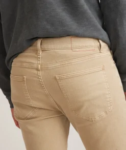 5 Pocket Slim Straight Twill Pant