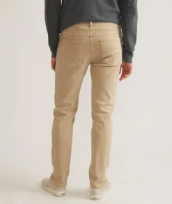 5 Pocket Slim Straight Twill Pant