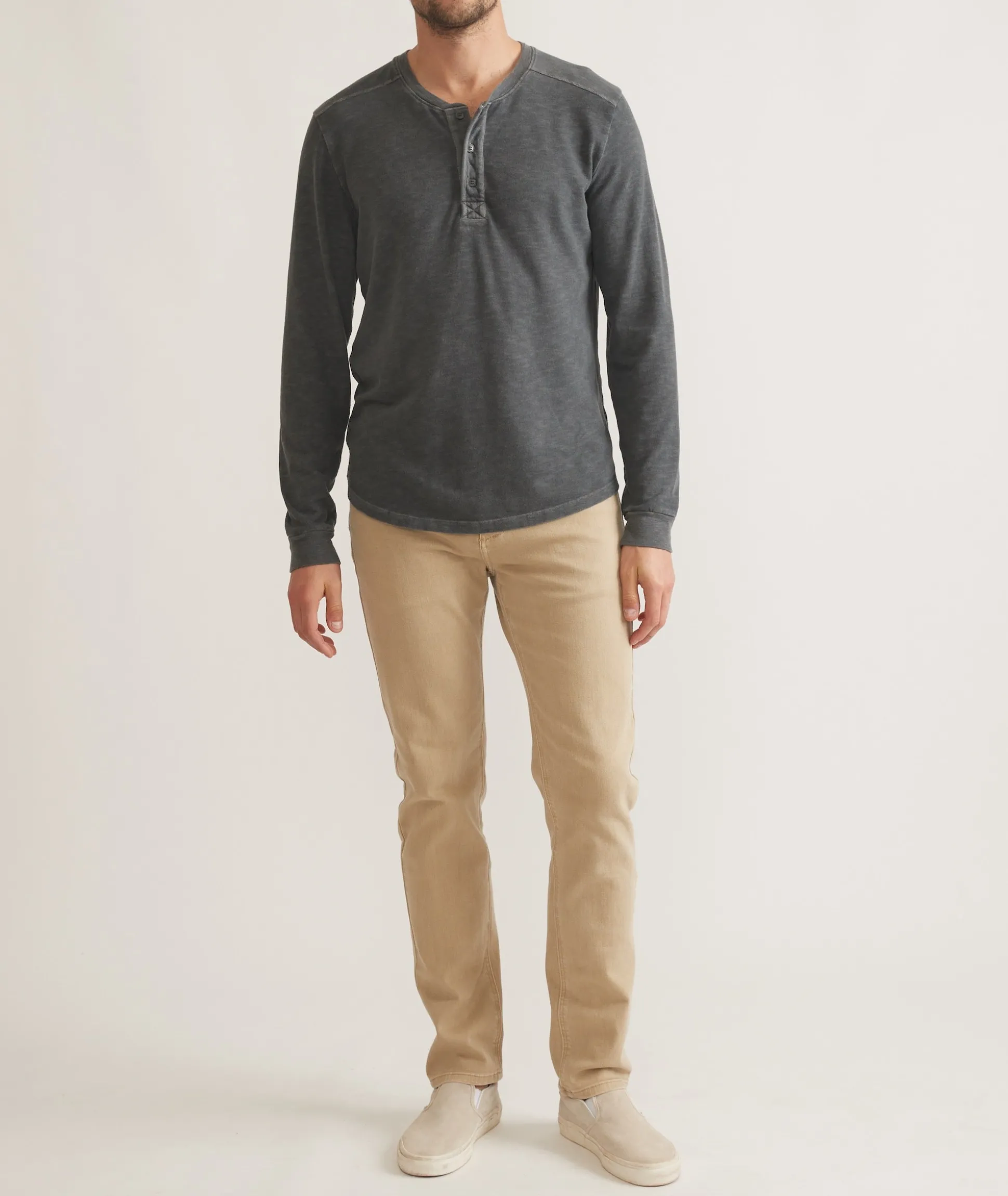 5 Pocket Slim Straight Twill Pant