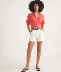Abbey Double Cloth Button Down