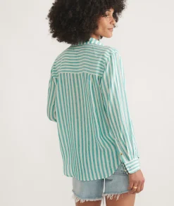 Abbey Linen Button Down