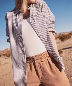 Abbey Relaxed Button Down