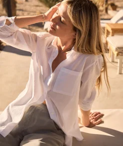 Abbey Relaxed Button Down