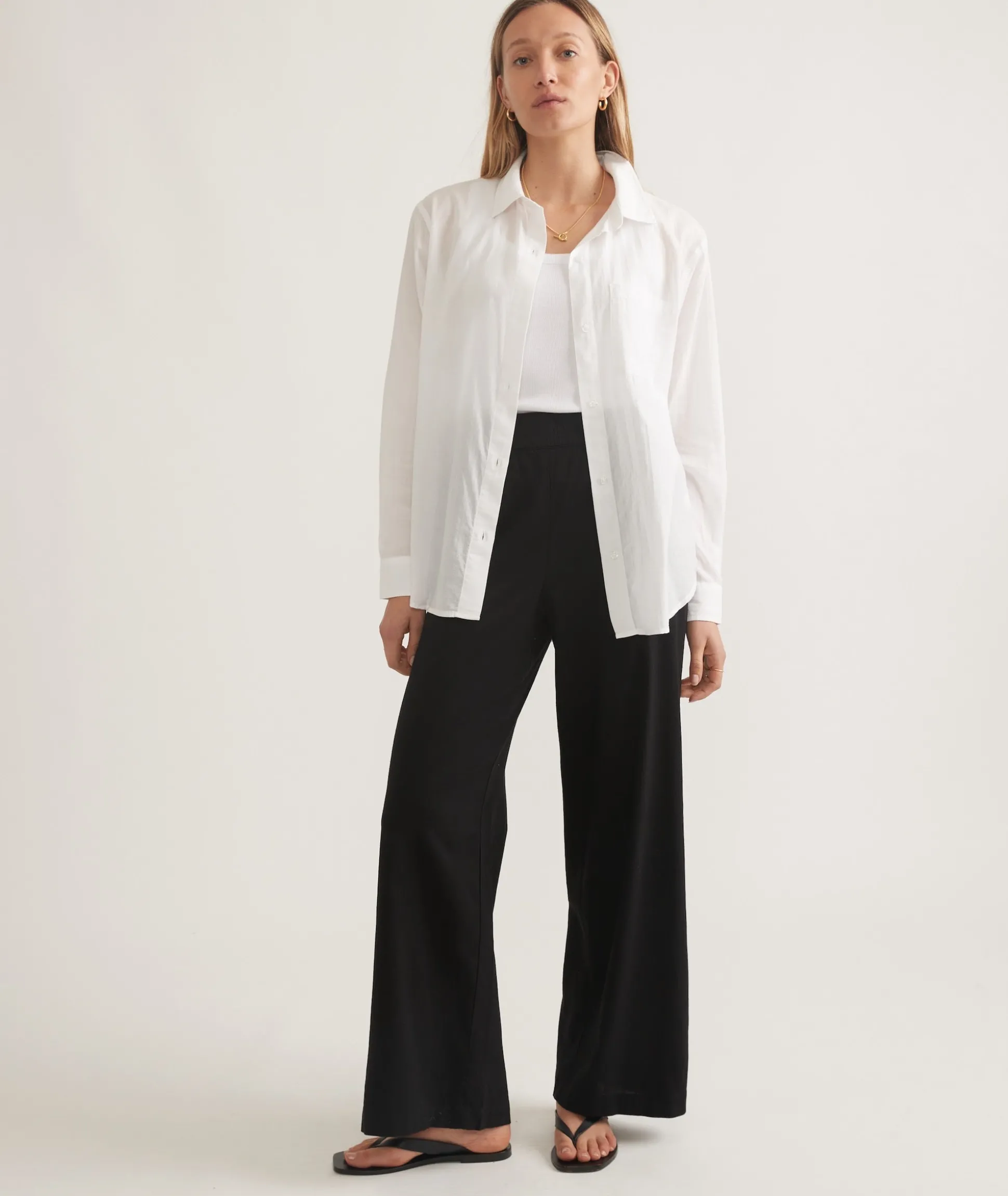 Abbey Relaxed Button Down