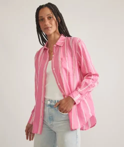 Abbey Relaxed Button Down