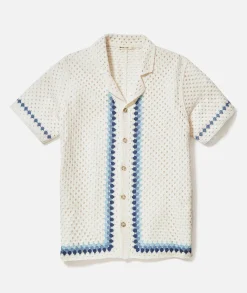 Ace Crochet Resort Shirt