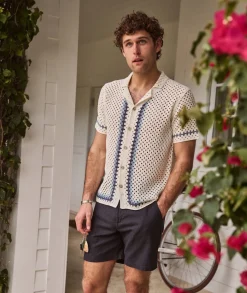 Ace Crochet Resort Shirt