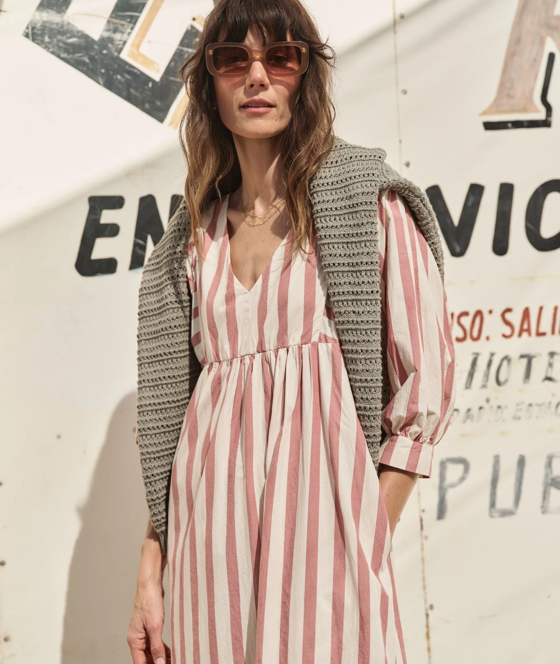 Alani Poplin Maxi Dress