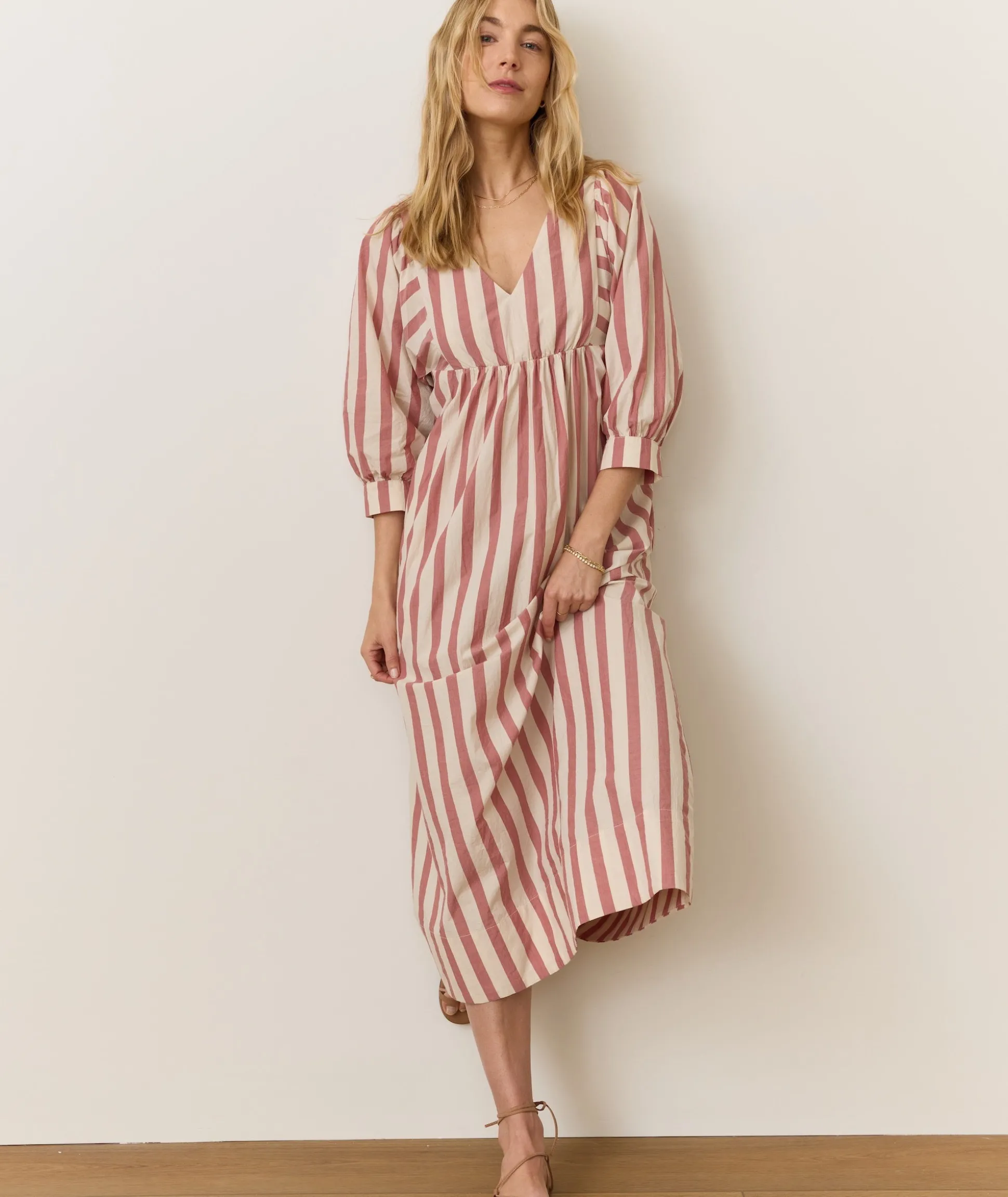 Alani Poplin Maxi Dress