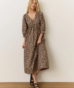 Alani Poplin Maxi Dress
