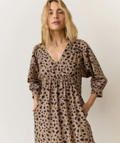 Alani Poplin Maxi Dress