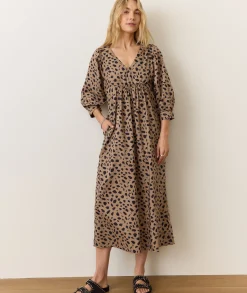 Alani Poplin Maxi Dress