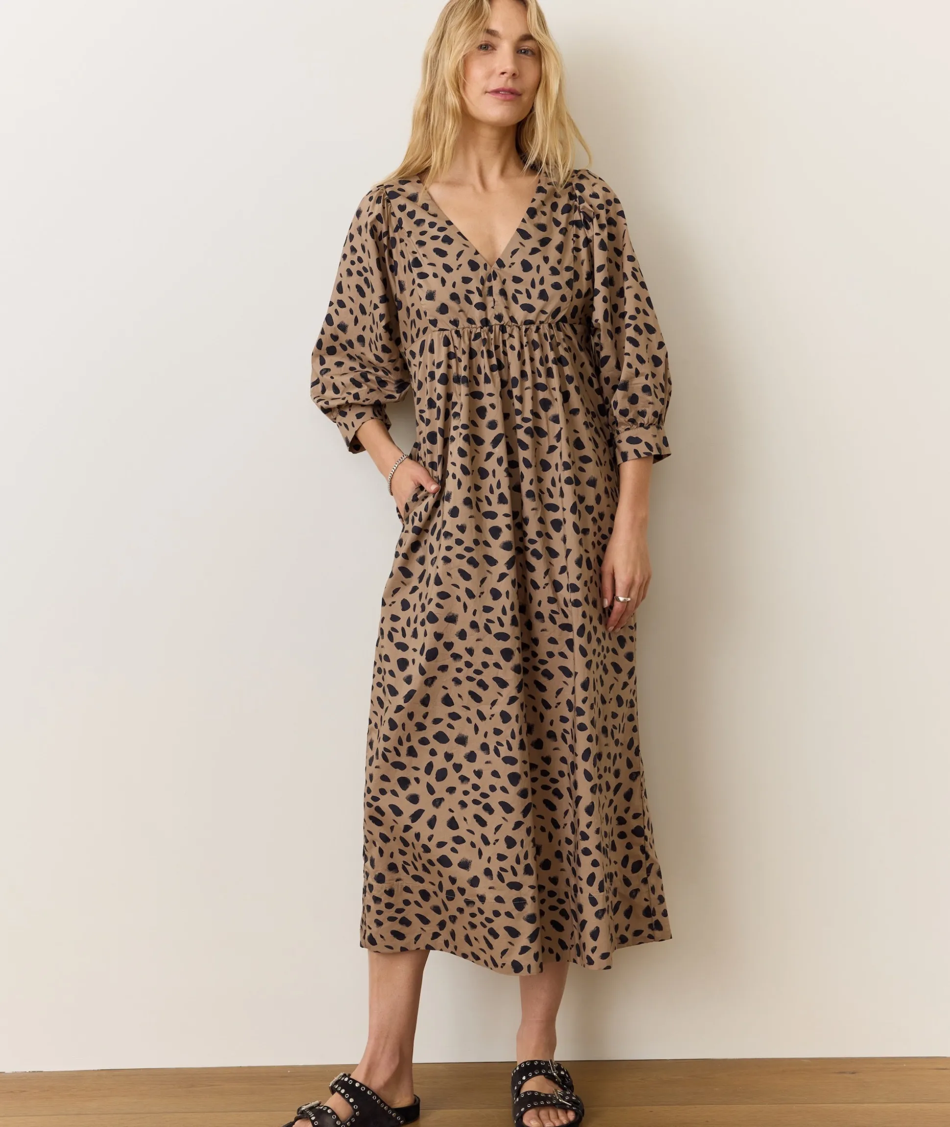 Alani Poplin Maxi Dress