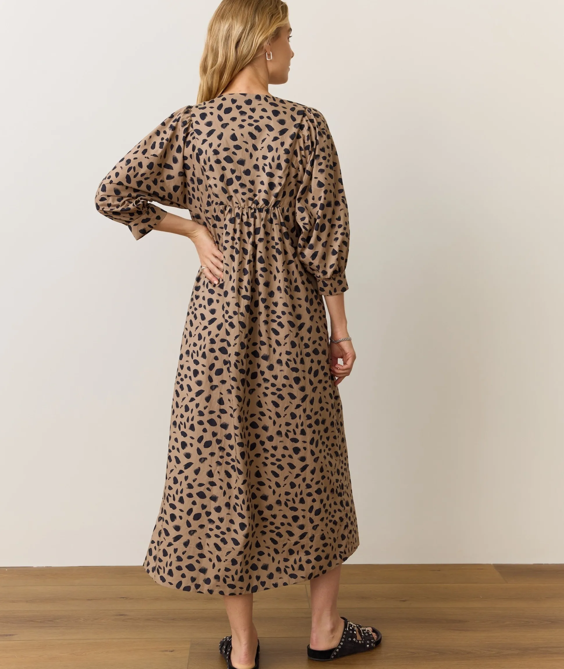 Alani Poplin Maxi Dress