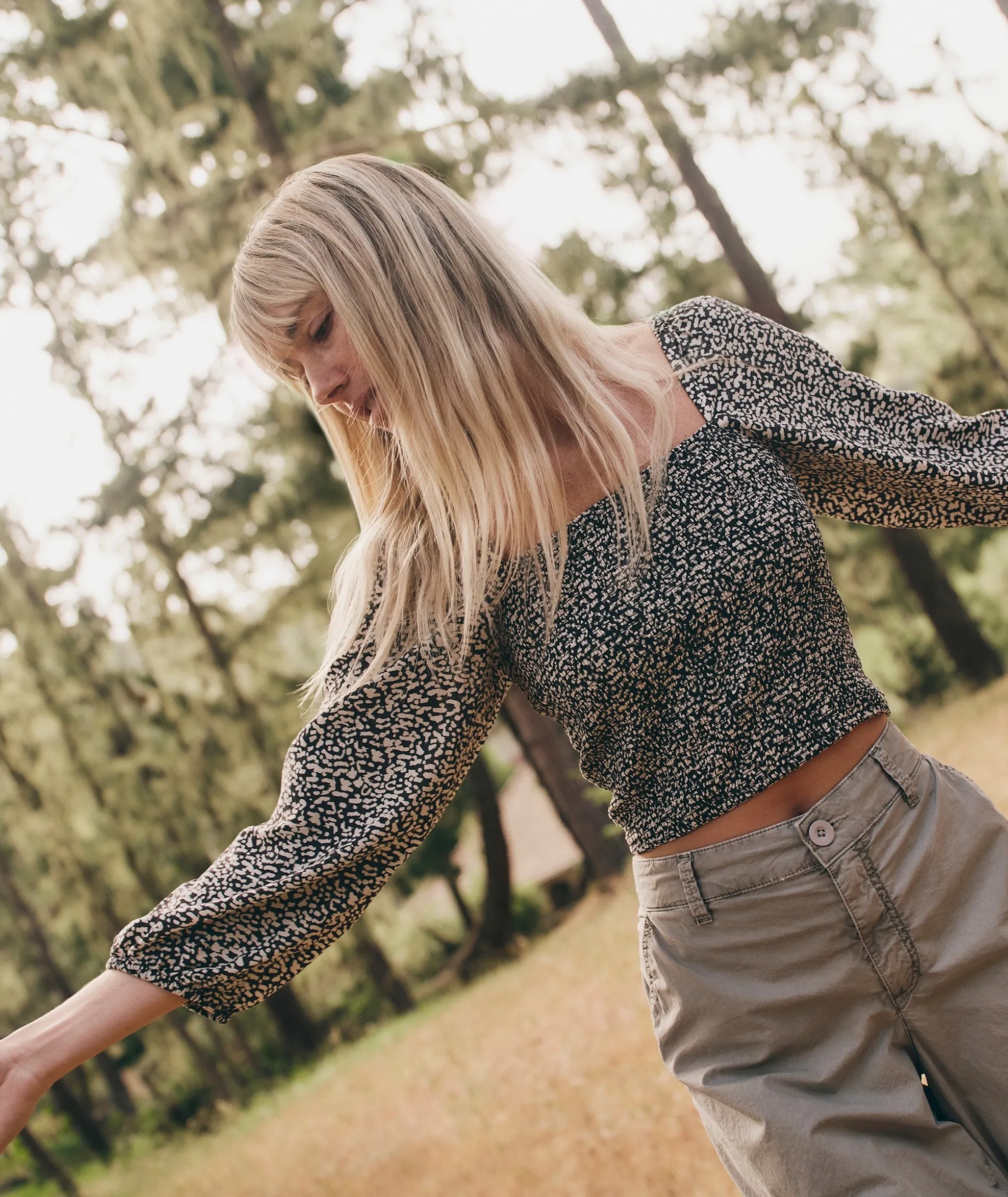 Analisa Smocked Top
