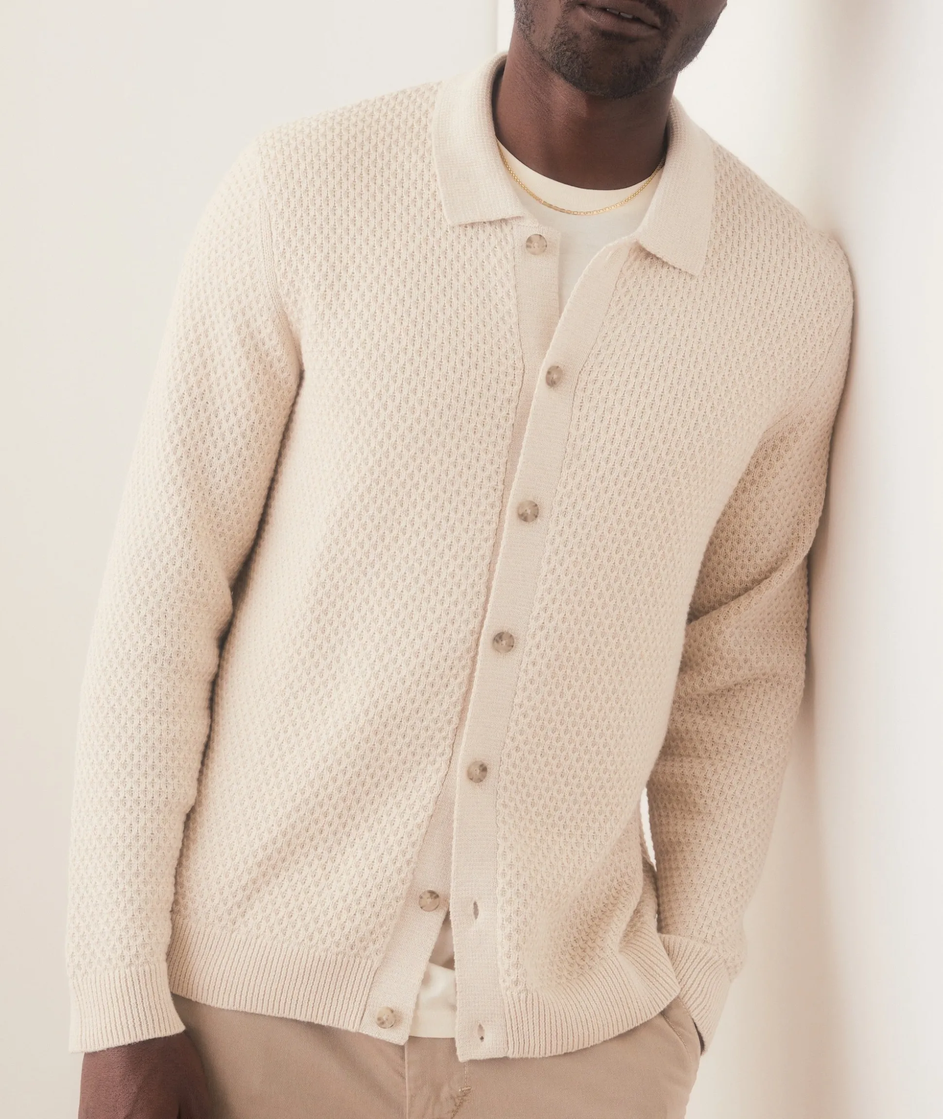 Arthur Sweater Button Down