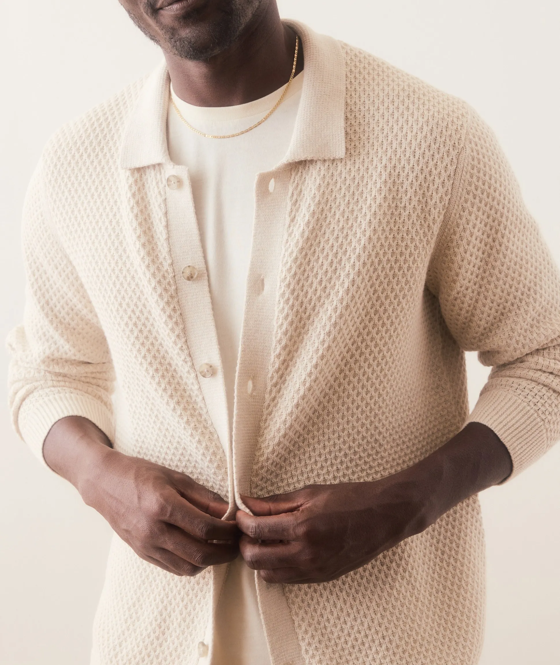 Arthur Sweater Button Down