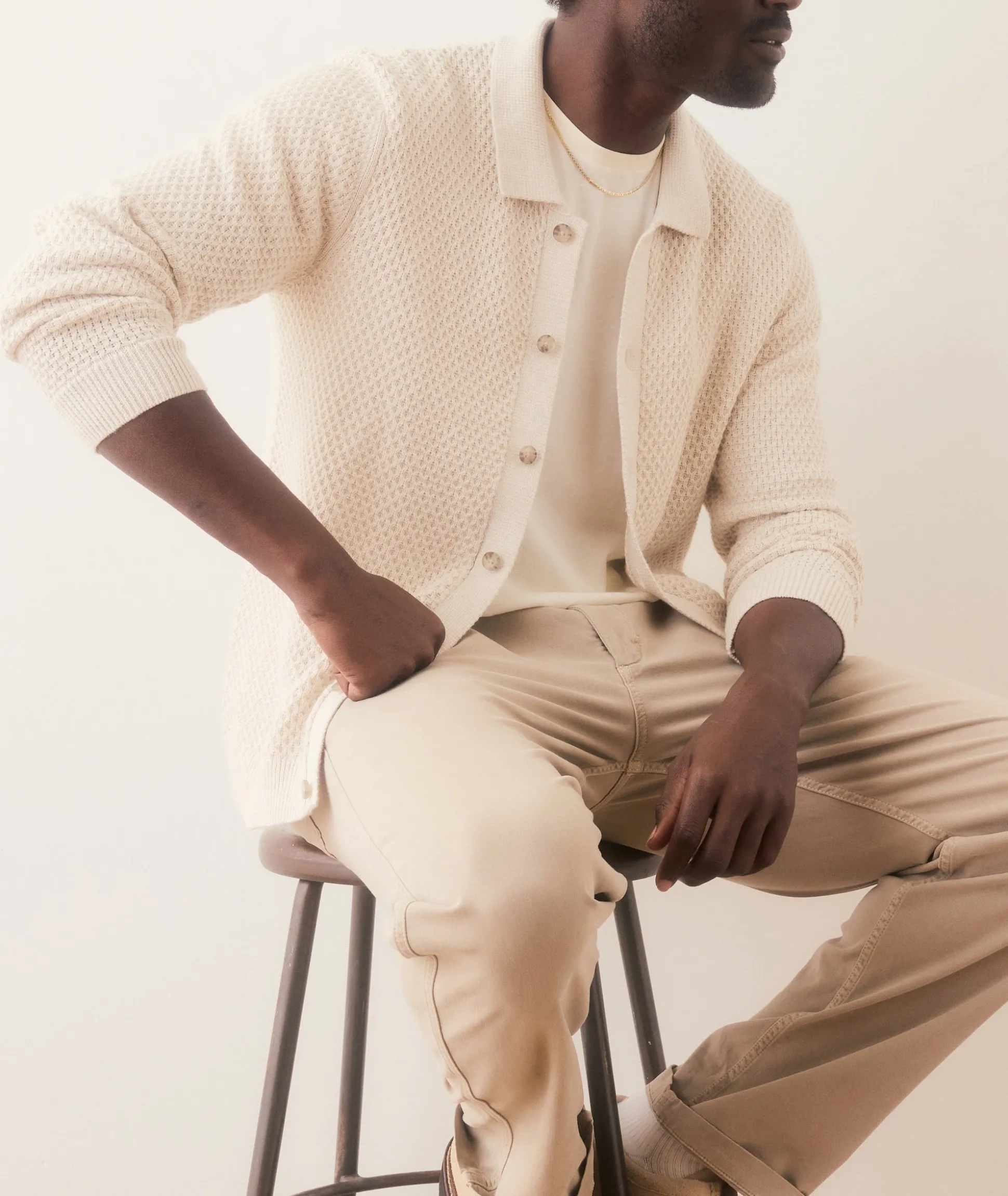 Arthur Sweater Button Down