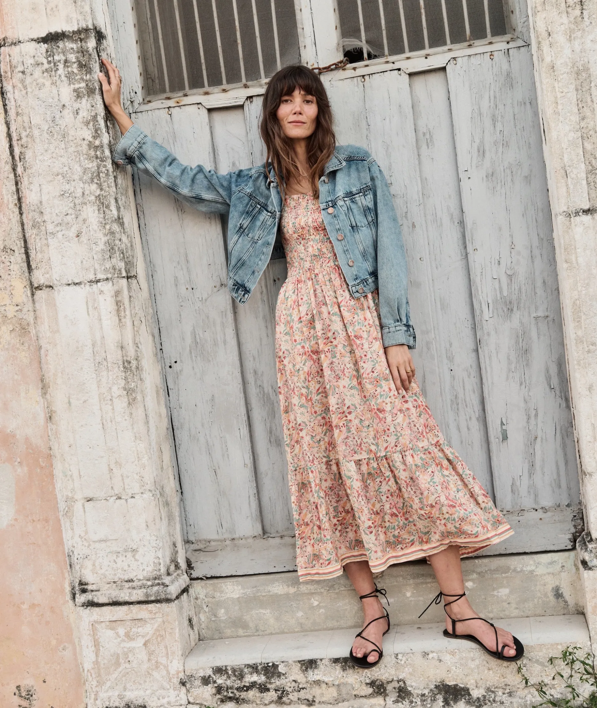 Ash Crop Denim Jacket