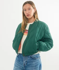 Avalon Lightweight Quilted Bomber