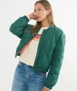 Avalon Lightweight Quilted Bomber