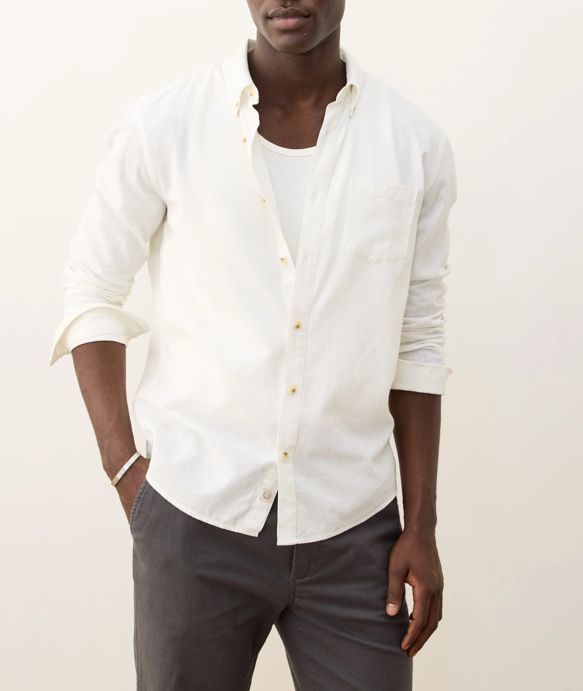Better-Than-Linen Long Sleeve Shirt