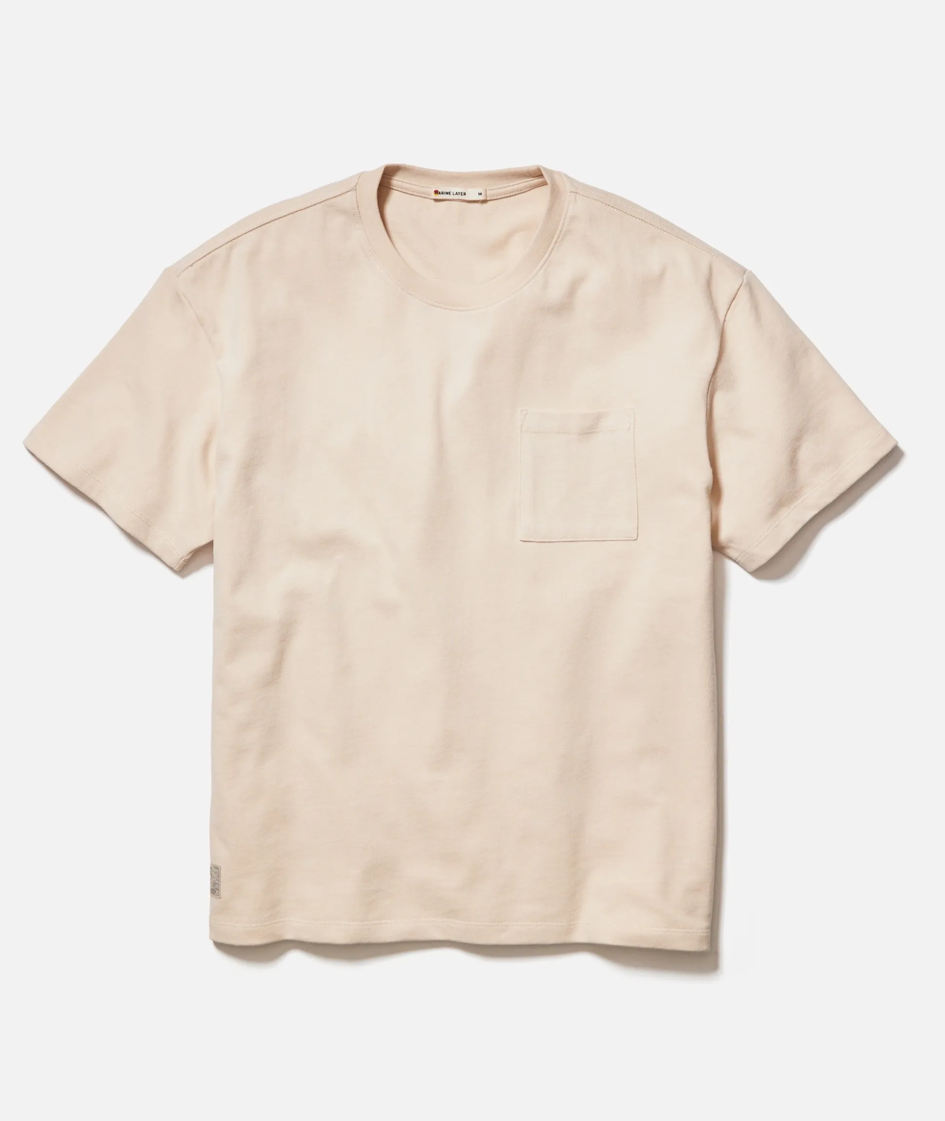 Boxy Sueded Tee