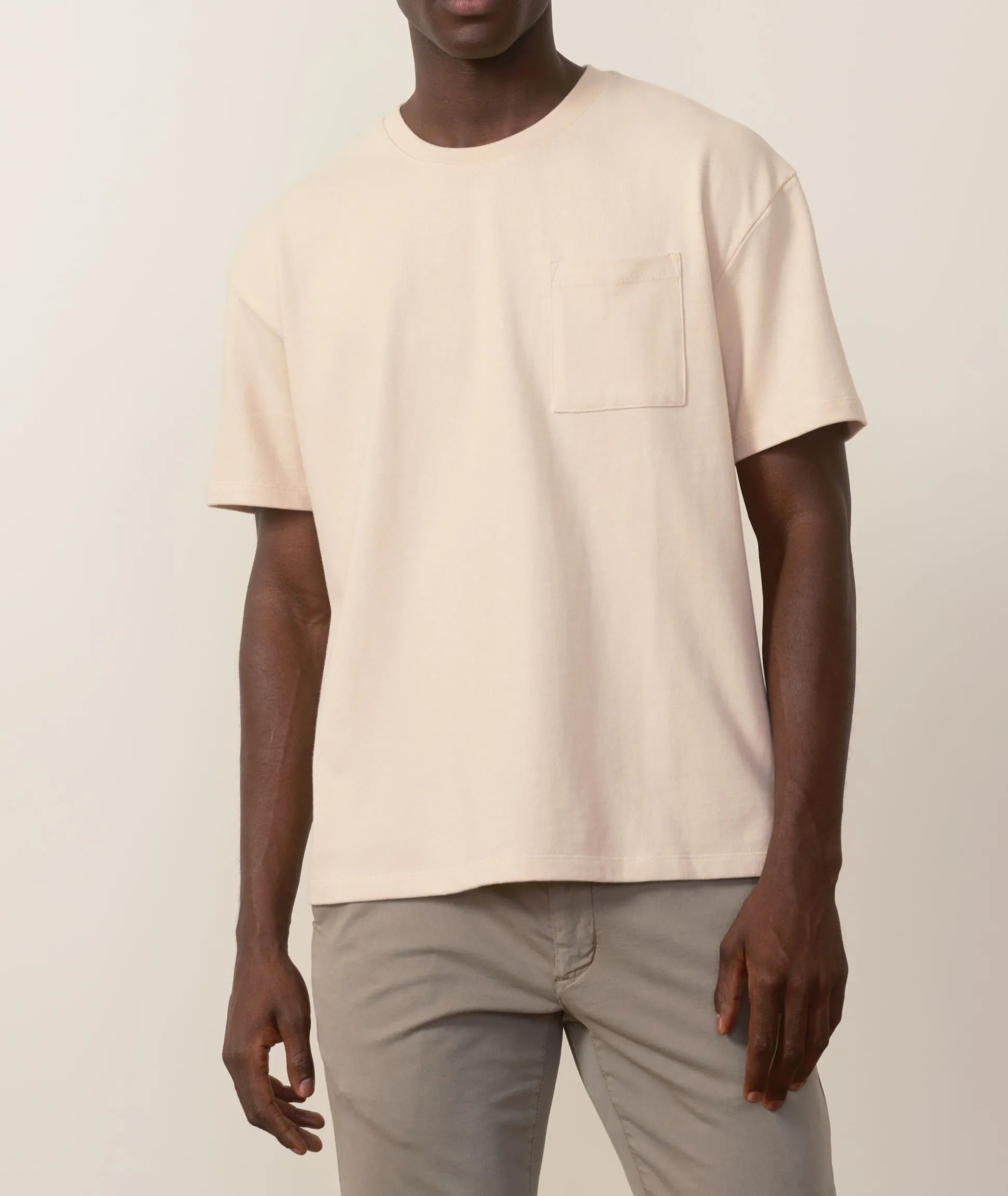 Boxy Sueded Tee