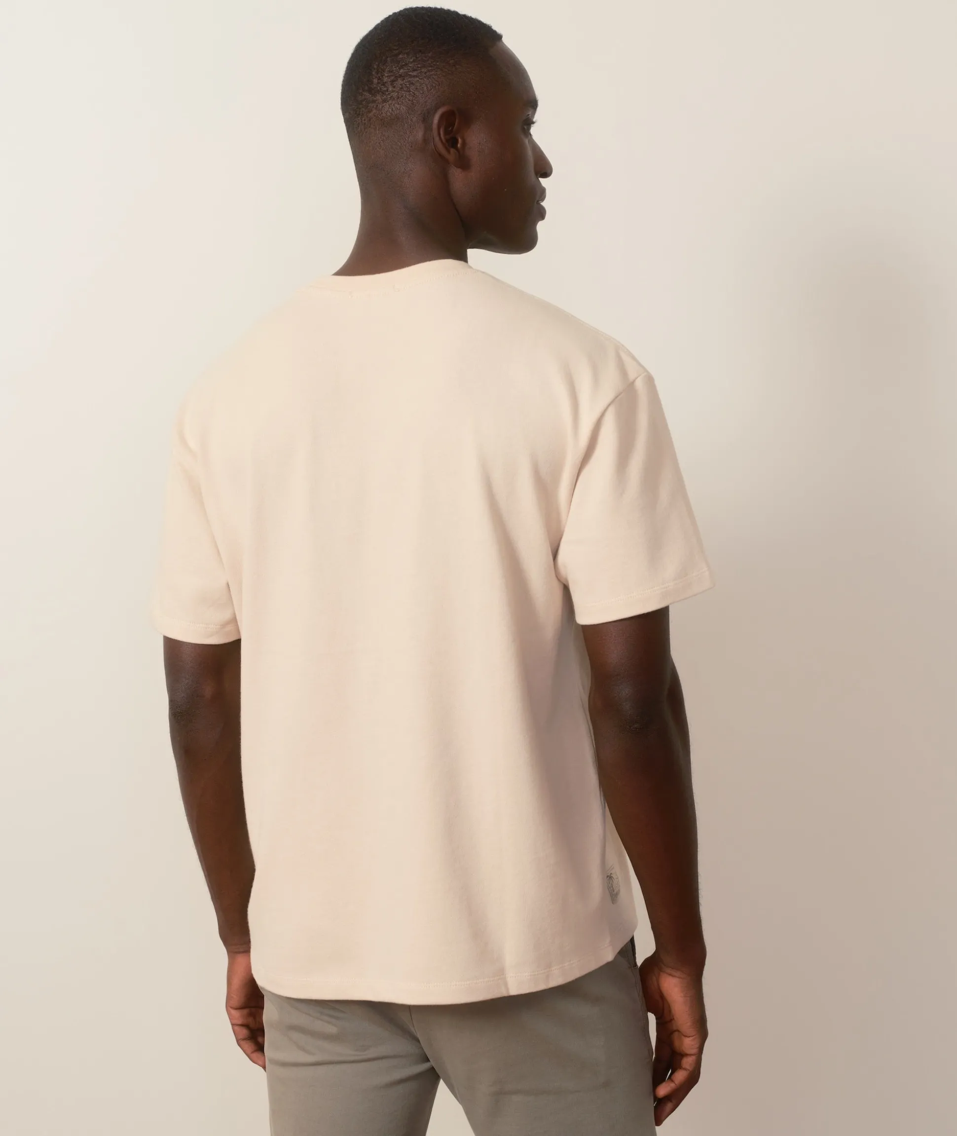 Boxy Sueded Tee