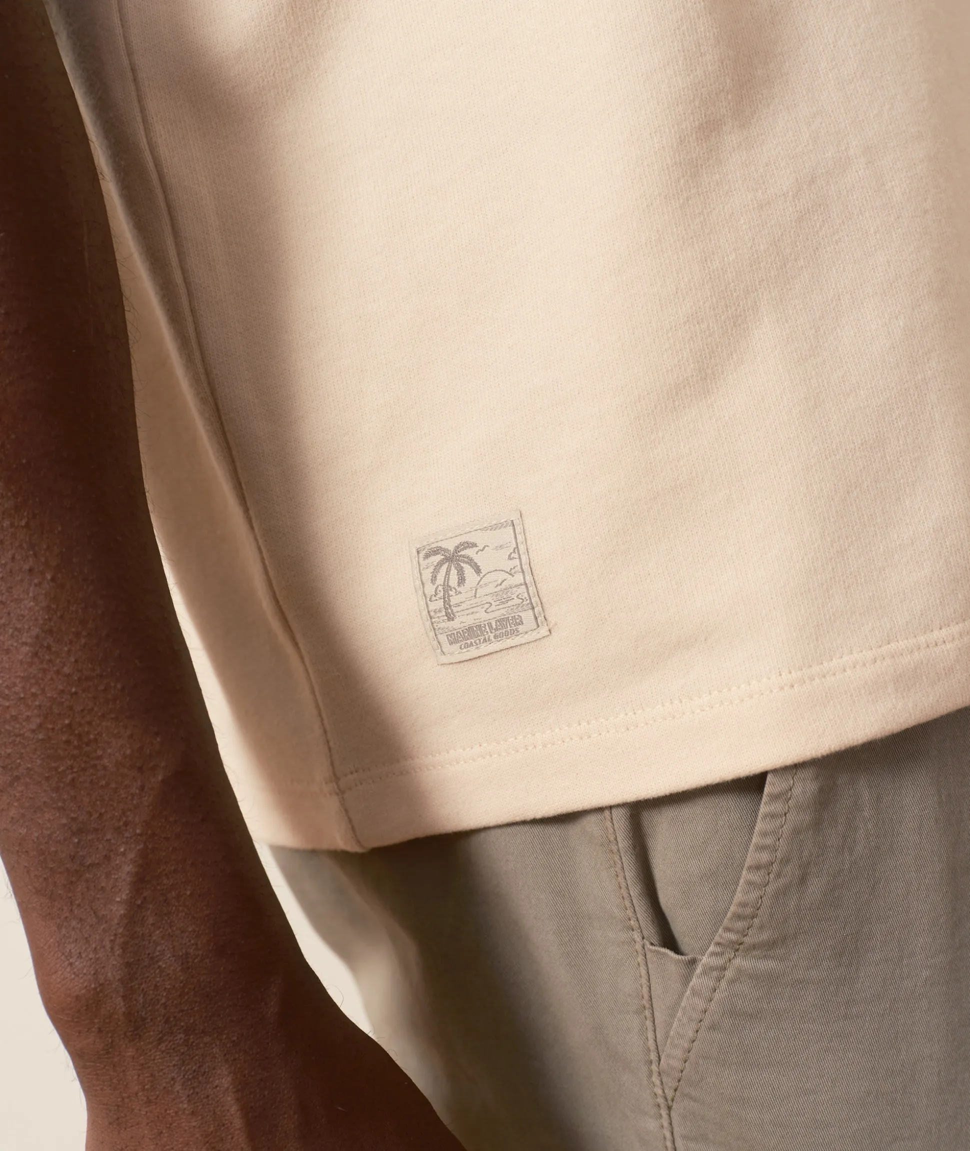 Boxy Sueded Tee