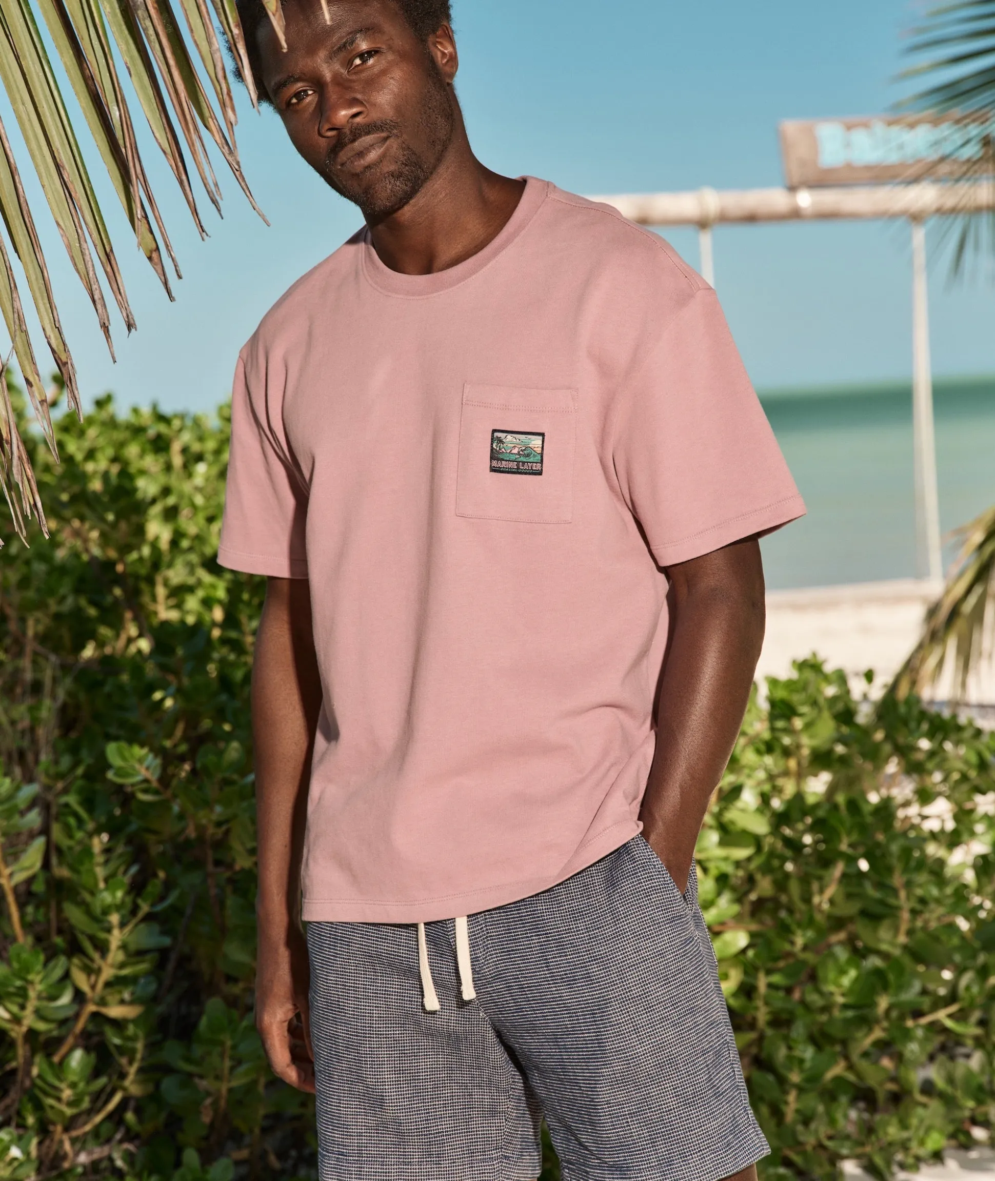Boxy Sueded Tee