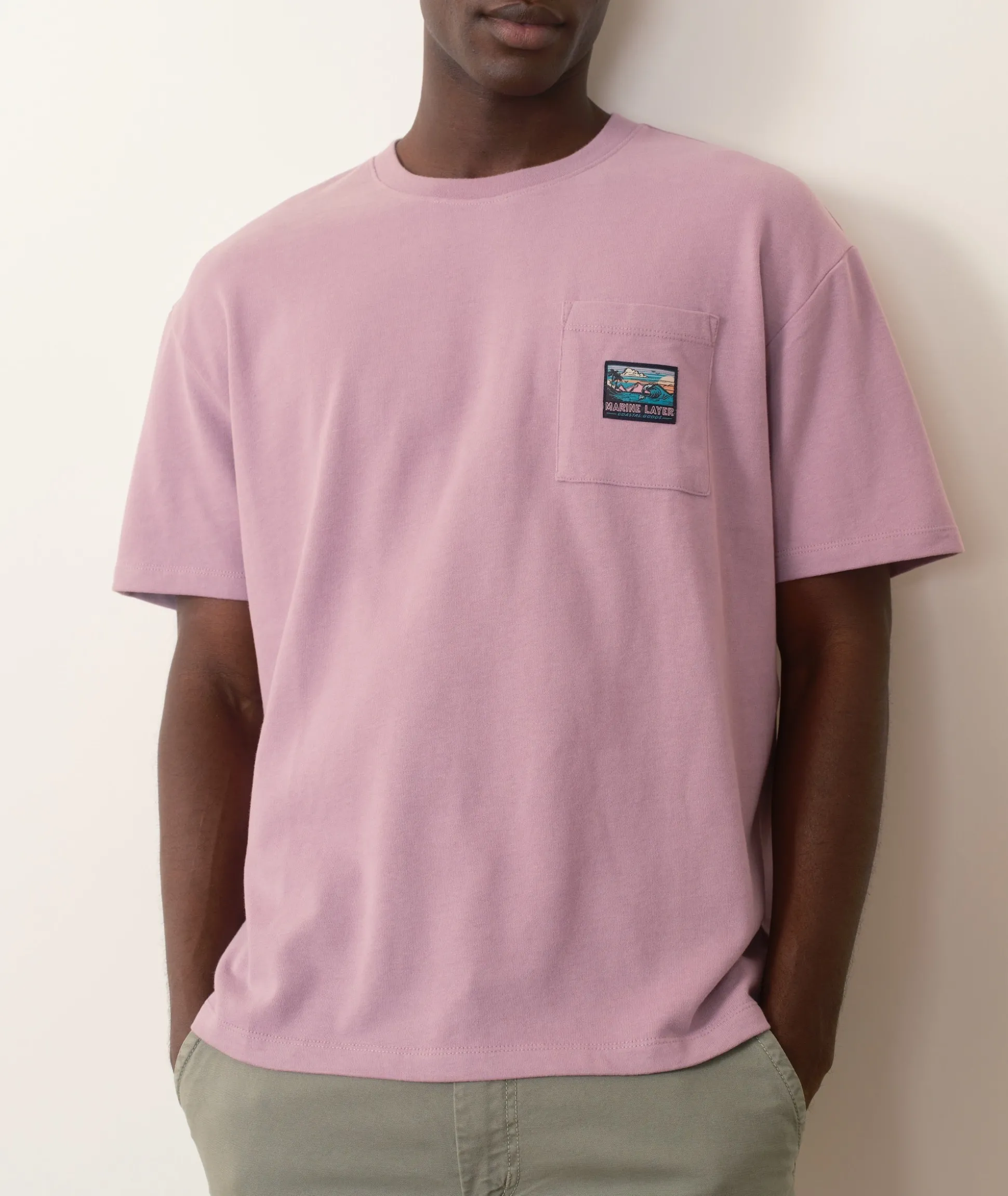 Boxy Sueded Tee