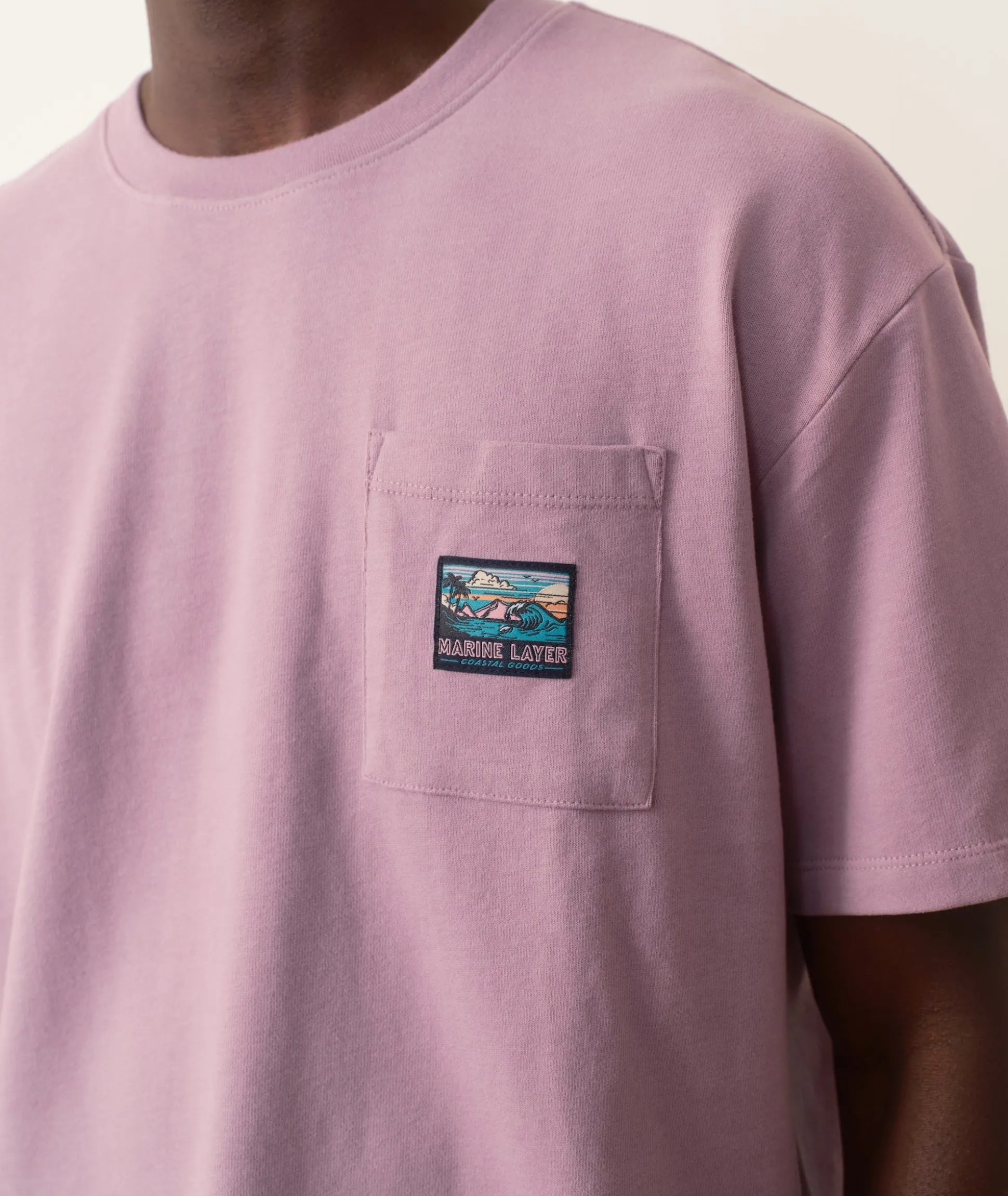 Boxy Sueded Tee