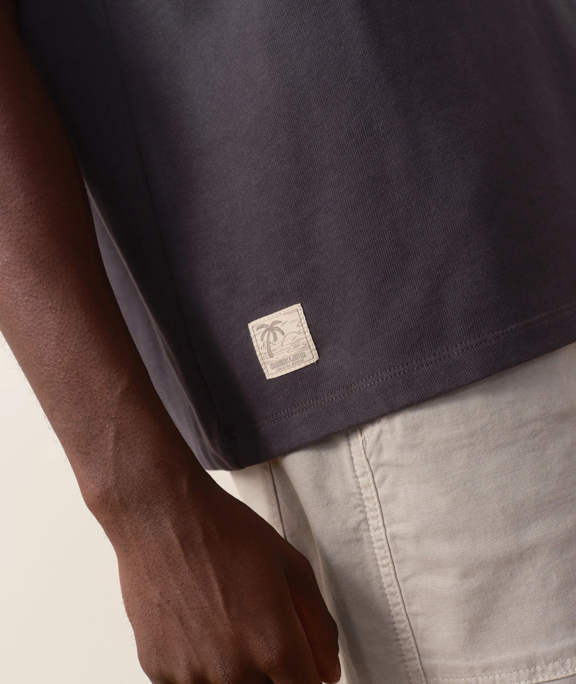 Boxy Sueded Tee
