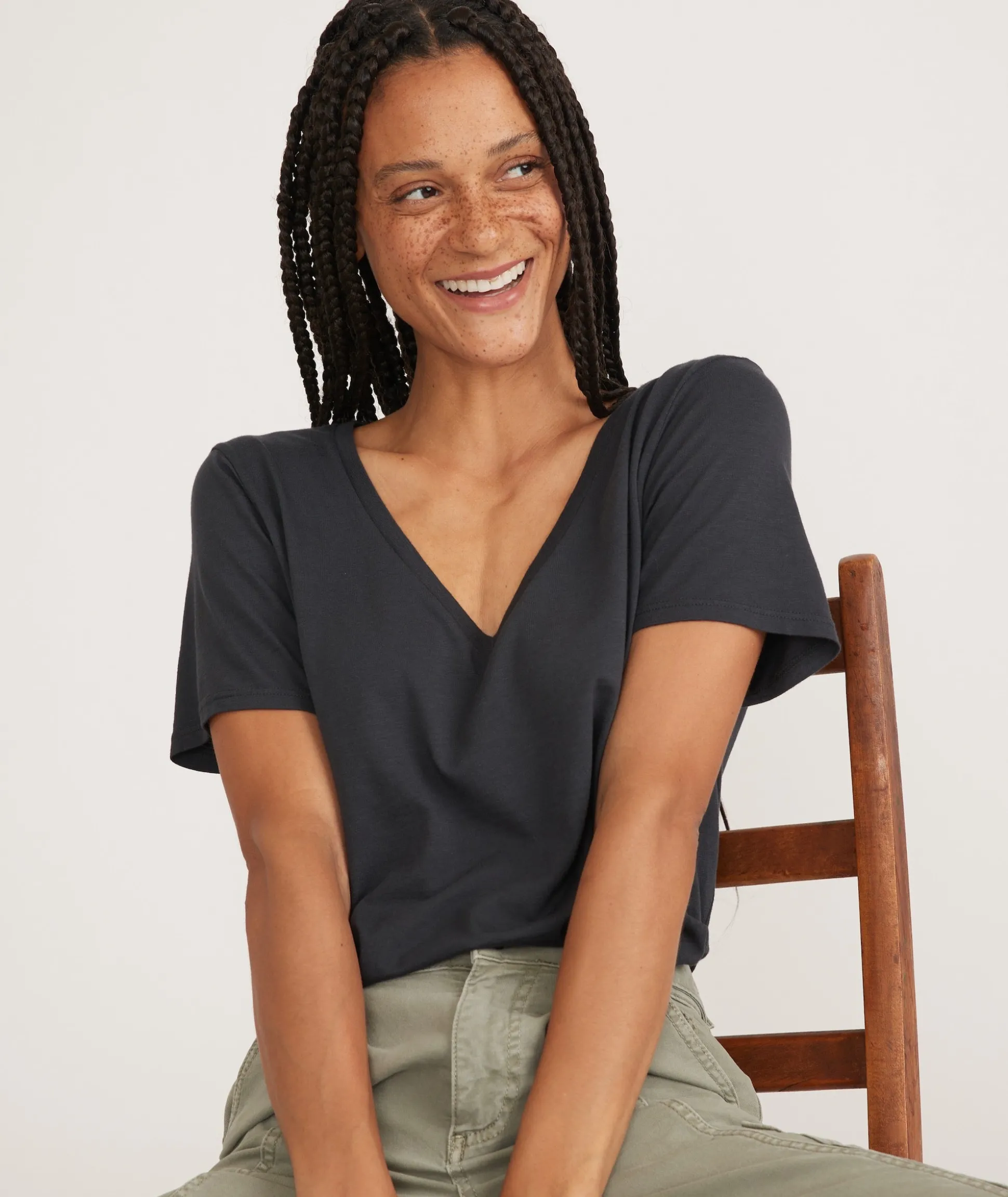 Boyfriend V-Neck Tee