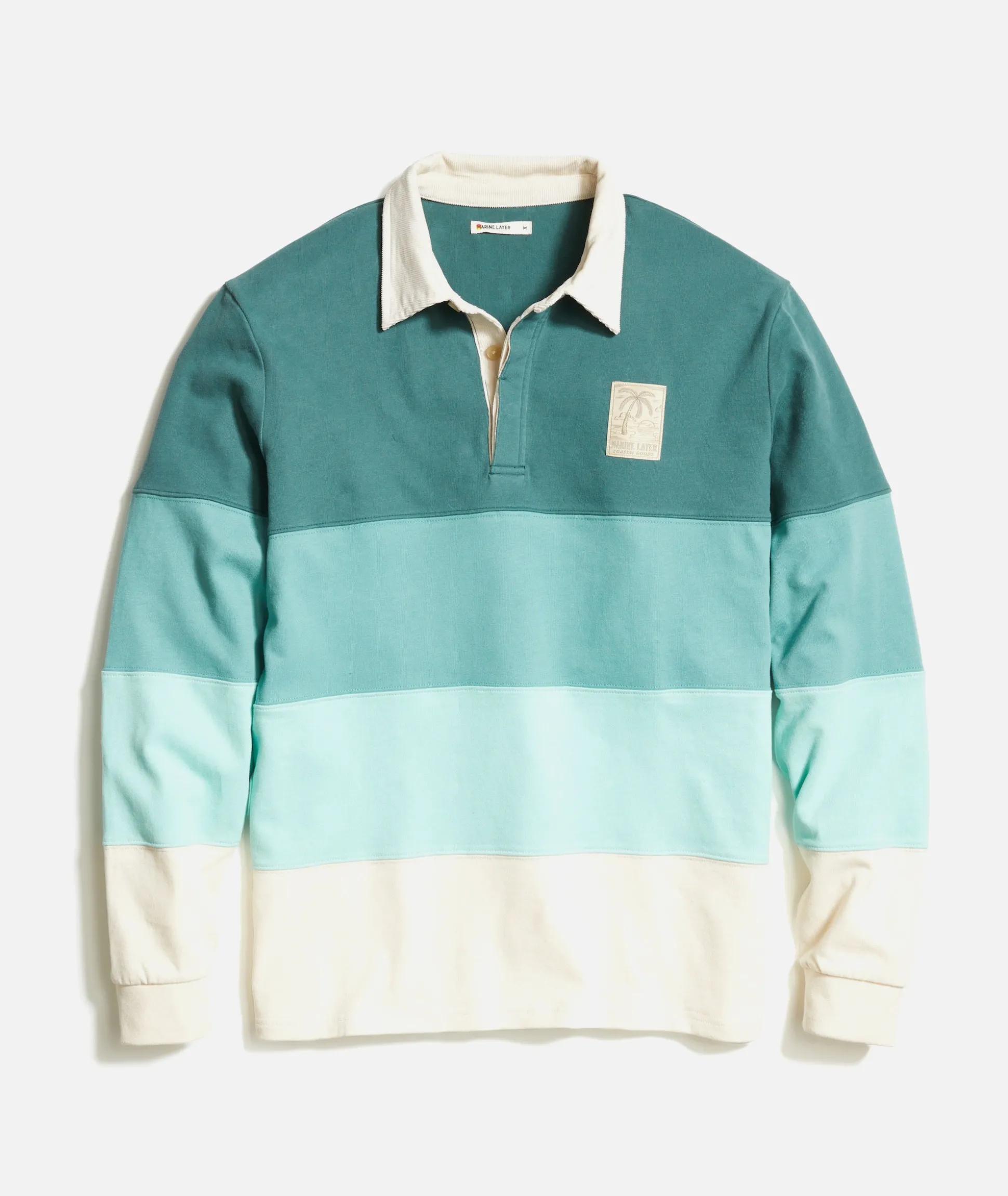 Brushed Jersey Rugby Polo