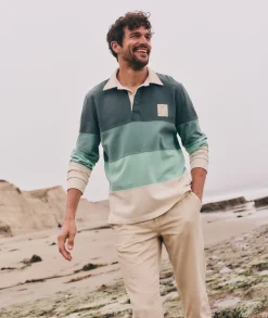 Brushed Jersey Rugby Polo